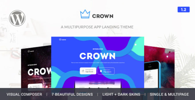 Crown - App Showcase Responsive Theme