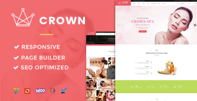 Crown - Spa & Beauty Salon Theme