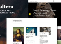Cultera - Art & Culture WordPress Theme