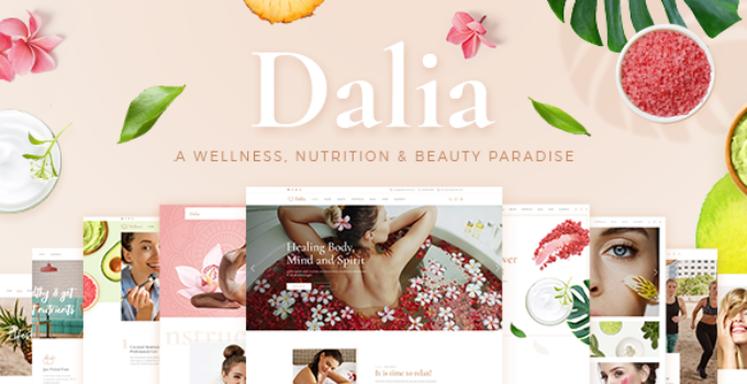 Dalia - A Modern Wellness and Lifestyle Theme