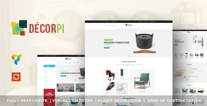 DecorPi - Responsive Multipurpose WordPress WooCommerce Theme