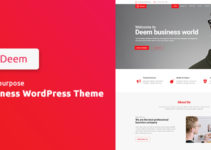 Deem - Multipurpose Business WordPress Theme