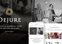 Dejure Responsive WP Theme for Law firm & Business