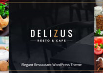 Delizus | Restaurant Cafe WordPress Theme