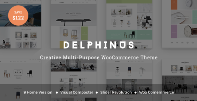 Delphinus - Creative Multi-Purpose WooCommerce Theme