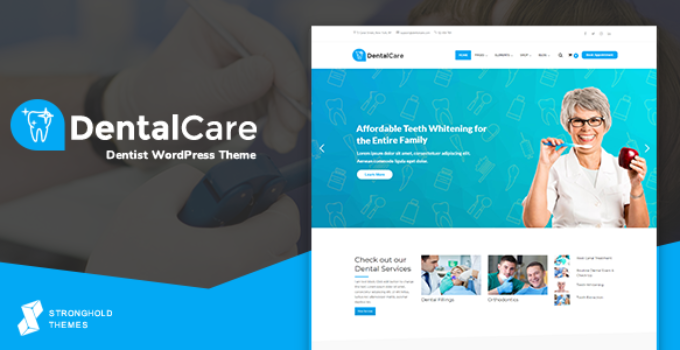 Dental Care - Dental & Medical WordPress Theme