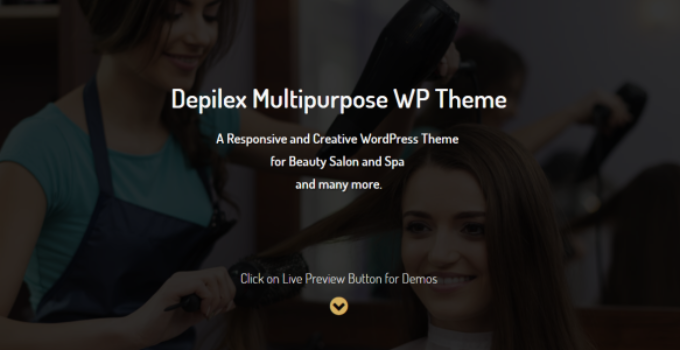 Depilex Salon - Parlour - Spa - Gym - Multipurpose WP Theme