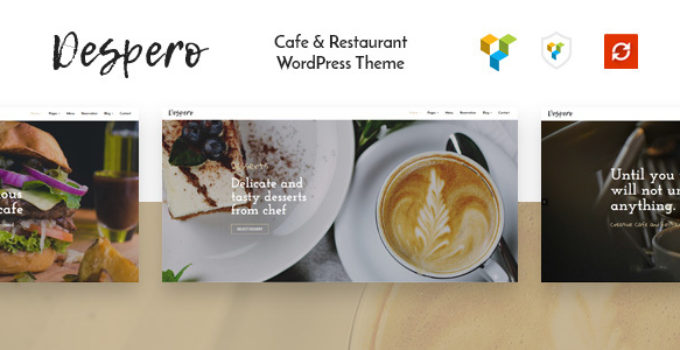 Despero - Cafe & Restaurant WordPress Theme