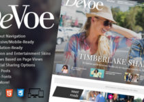 DeVoe - Fashion & Entertainment News Theme