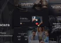 Diacara – WordPress Theme For Law Firm & Attorneys