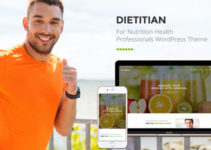 Dietitian - Nutrition Health professionals WP Theme