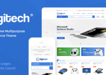 Digitech - Technology Theme for WooCommerce WordPress