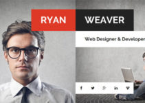 Divergent - Personal Vcard Resume WordPress Theme