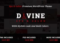 Divine - Salon & Spa WordPress Theme
