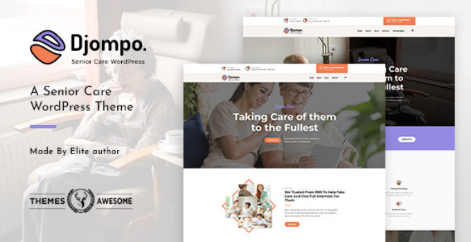Djompo | Senior Care WordPress Theme