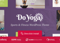 Do Yoga - Fitness Studio & Yoga Club WordPress Theme