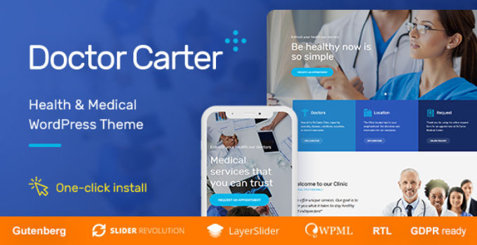 Doctor Carter - Medical WordPress Theme