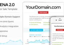 Domena 2.0 - Domain For Sale Template