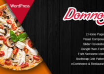 Domnoo - Pizza & Restaurant WordPress Theme