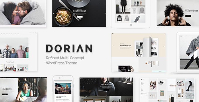 Dorian - Refined Multi-Concept WordPress Theme