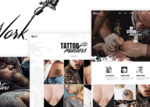 Dotwork - Tattoo Studio and Piercing Shop Theme