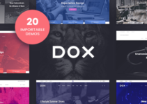 Dox — Creative WordPress Theme