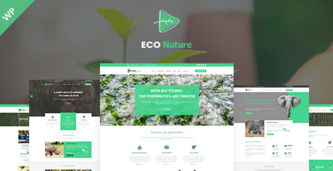 Eco - Eco Nature WordPress Theme