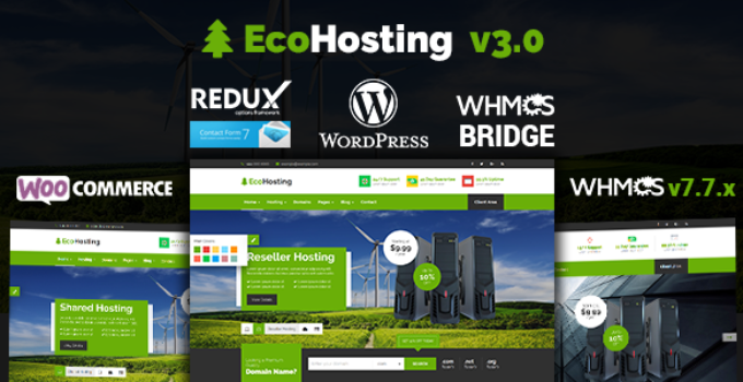 EcoHosting | Responsive Hosting and WHMCS WordPress Theme