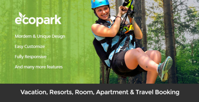 Ecopark - WordPress Theme for Tour, Vacation, Travel & Resort