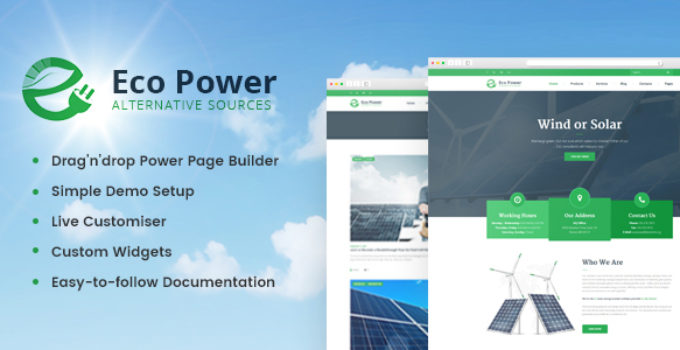 EcoPower - Alternative Power & Solar Energy Company