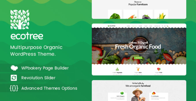 Ecotree - Organic Food WordPress Theme