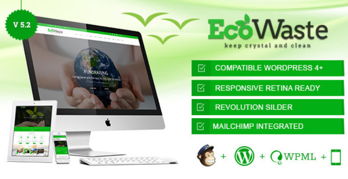 EcoWaste - Environmental WordPress Theme
