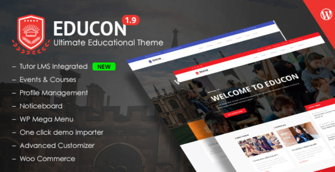 Educon - Education WordPress Theme