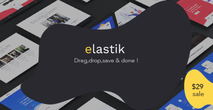 Elastik - SAAS / SEO / Startup / App WordPress Theme