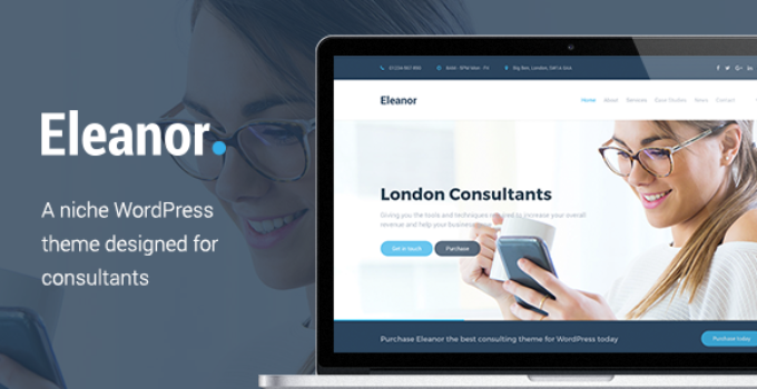 Eleanor - Consulting, Business WordPress Theme