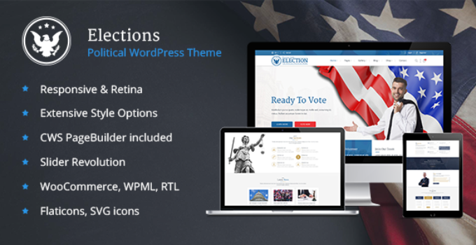 Elections - Political WordPress theme