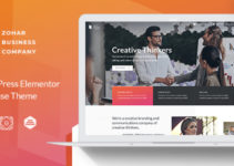 Elementor Business Consulting WordPress Theme - Zohar