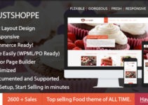 Elementor Cake Bakery WordPress Theme - Justshoppe