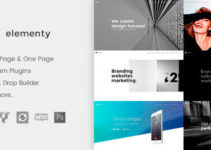 Elementy - Multipurpose One & Multi Page WordPress Theme