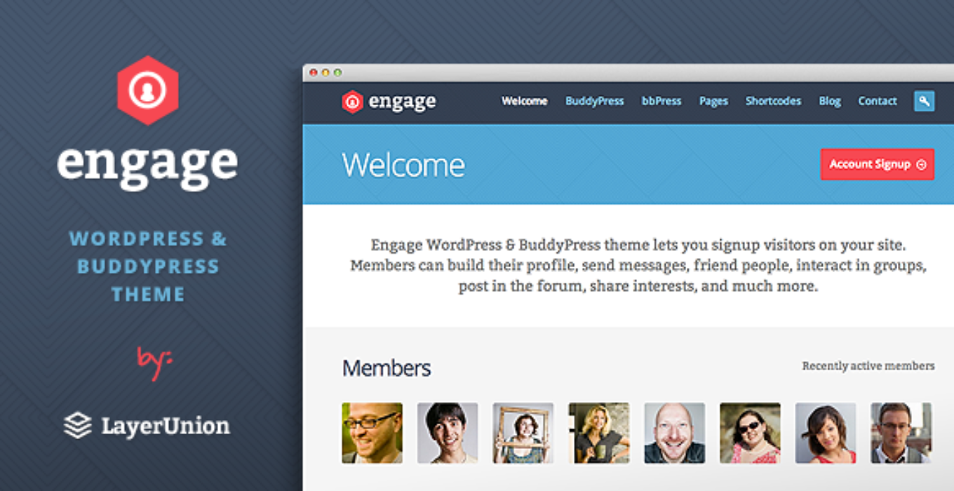 BUDDYPRESS шаблон. BUDDYPRESS WORDPRESS. Members site. BUDDYPRESS recent profile Visitors.