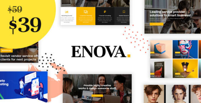 Enova - Multipurpose Business WordPress Theme