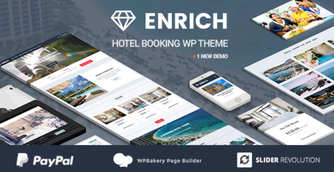 Enrich – Hotel Booking WordPress Theme