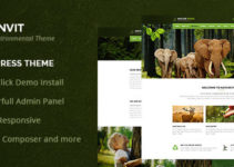 Envit – An Environmental WordPress theme
