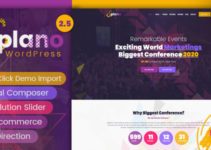 Eplano - Event and Conference WordPress Theme