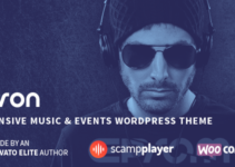 Epron - Responsive Music & Events WordPress Theme