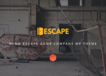 Escape - Real Life Room Escape Game Company WP Theme