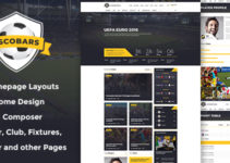 Escobars | Sport Team Clubs WordPress Theme