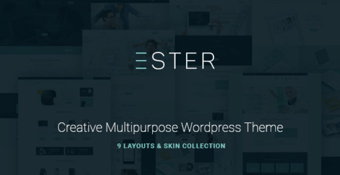 Ester - A Stylish Multipurpose WordPress Theme