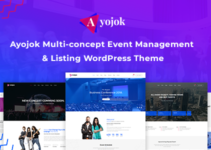 Event management, Conference and Event WordPress Theme - Ayojok