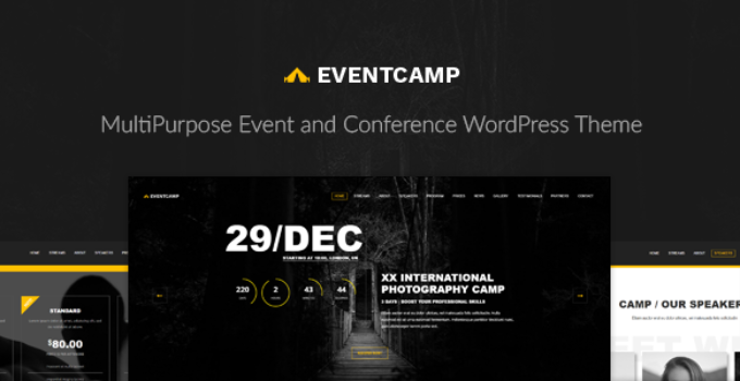 EventCamp - Multi-Purpose Conference WordPress Theme